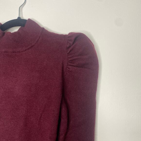 LPA Women’s Small - Marie Sweater in Wine Red  - Cutout Back - Picture 9 of 10